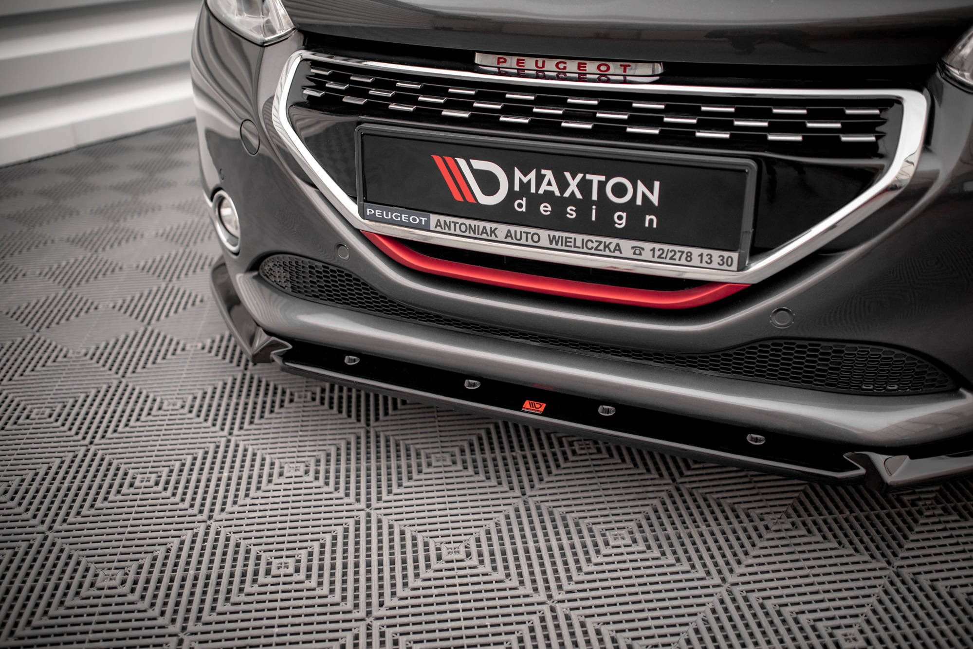 Front Splitter V.2 Peugeot 208 GTi Mk1 - Image 3