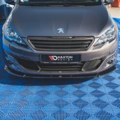 Alternative view of Front Splitter V.2 Peugeot 308 Mk2