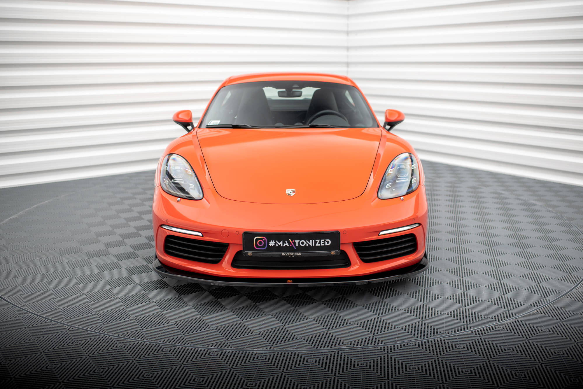 Front Splitter V.2 Porsche 718 Cayman 982c - Image 2