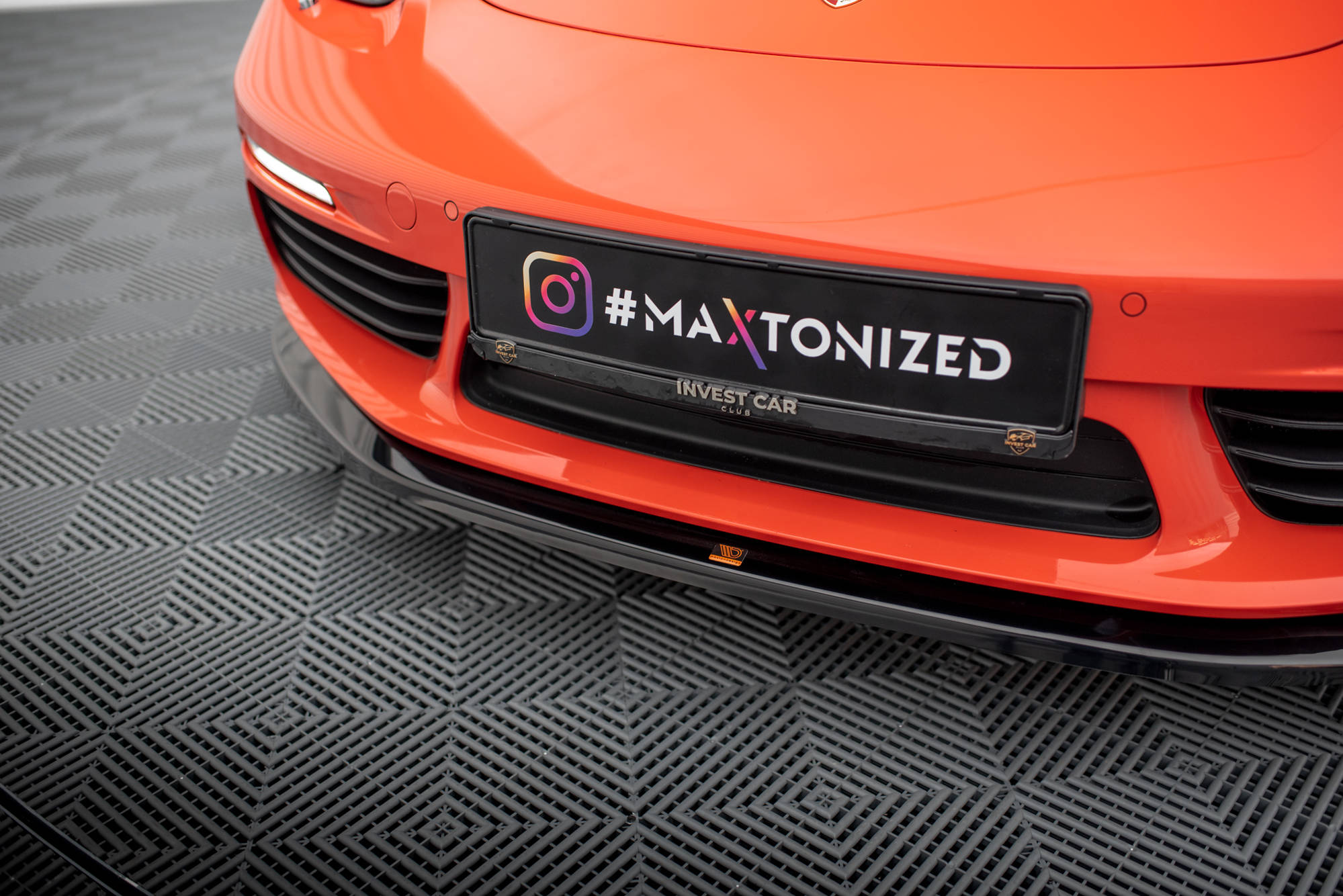 Front Splitter V.2 Porsche 718 Cayman 982c - Image 3