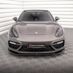 Alternative view of Front Splitter V.2 Porsche Panamera Turbo S E-Hybrid
