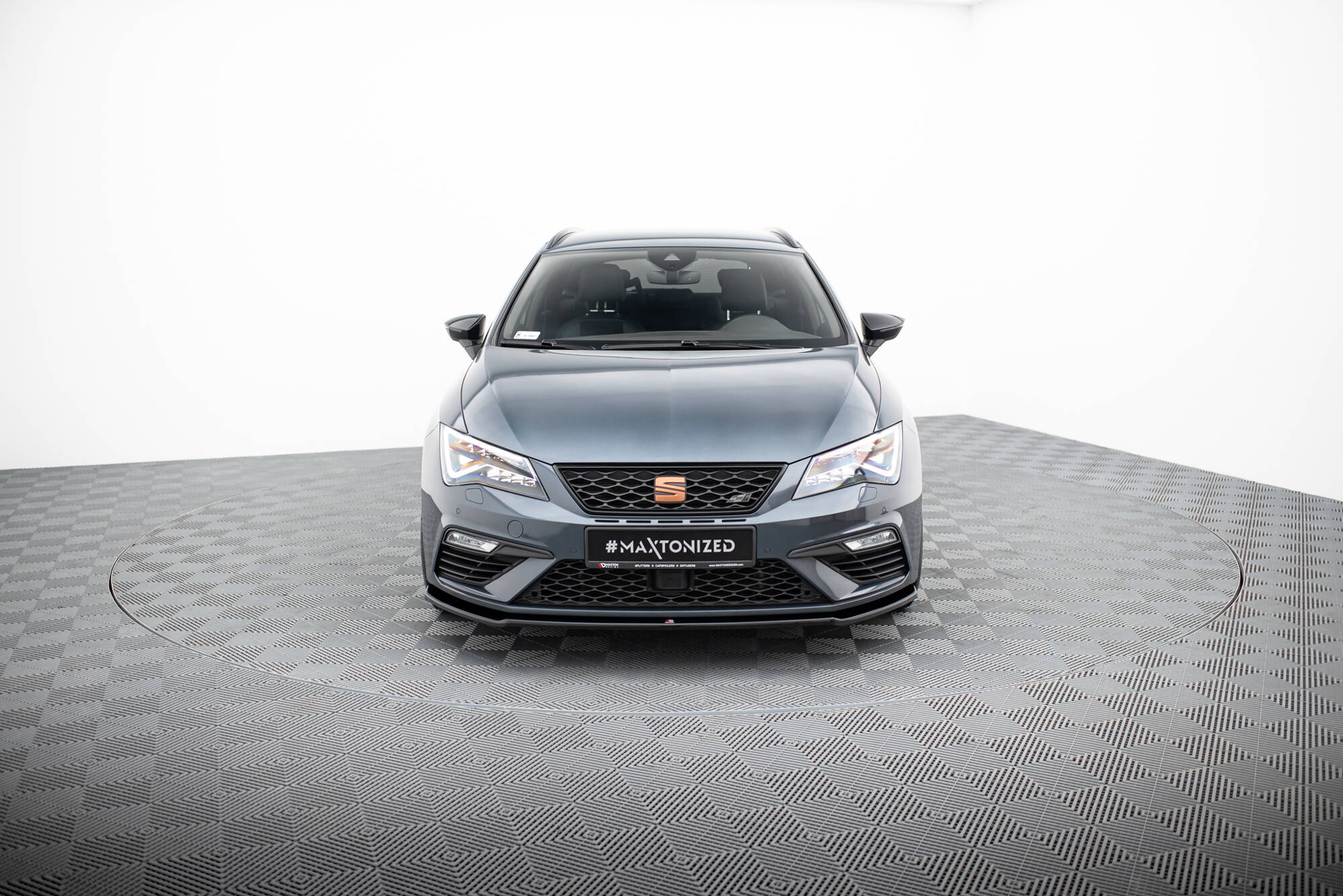Front Splitter V.2 Seat Leon Cupra / FR Mk3 FL - Image 2