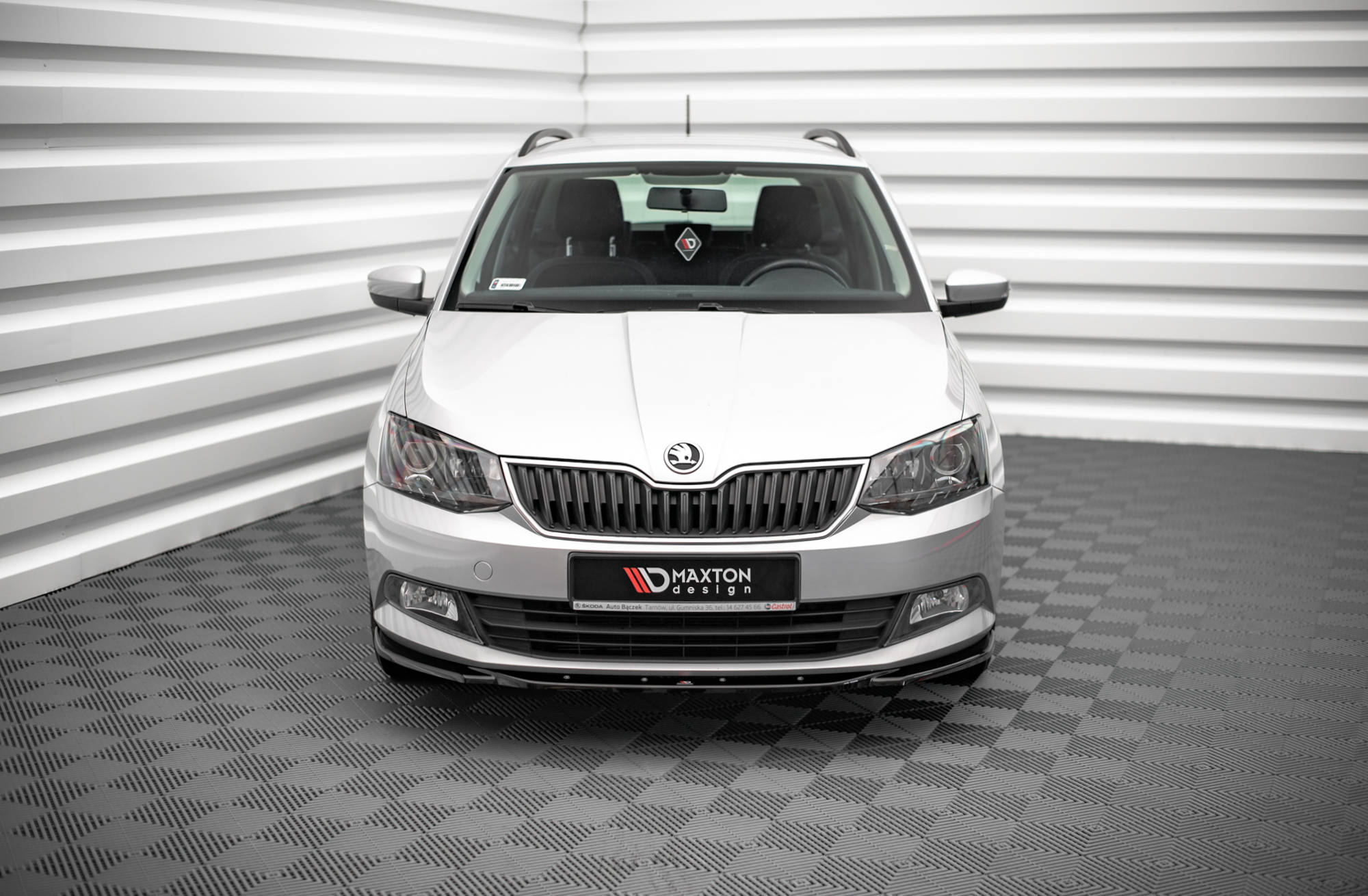 Front Splitter V.2 Skoda Fabia Mk3 - Image 2