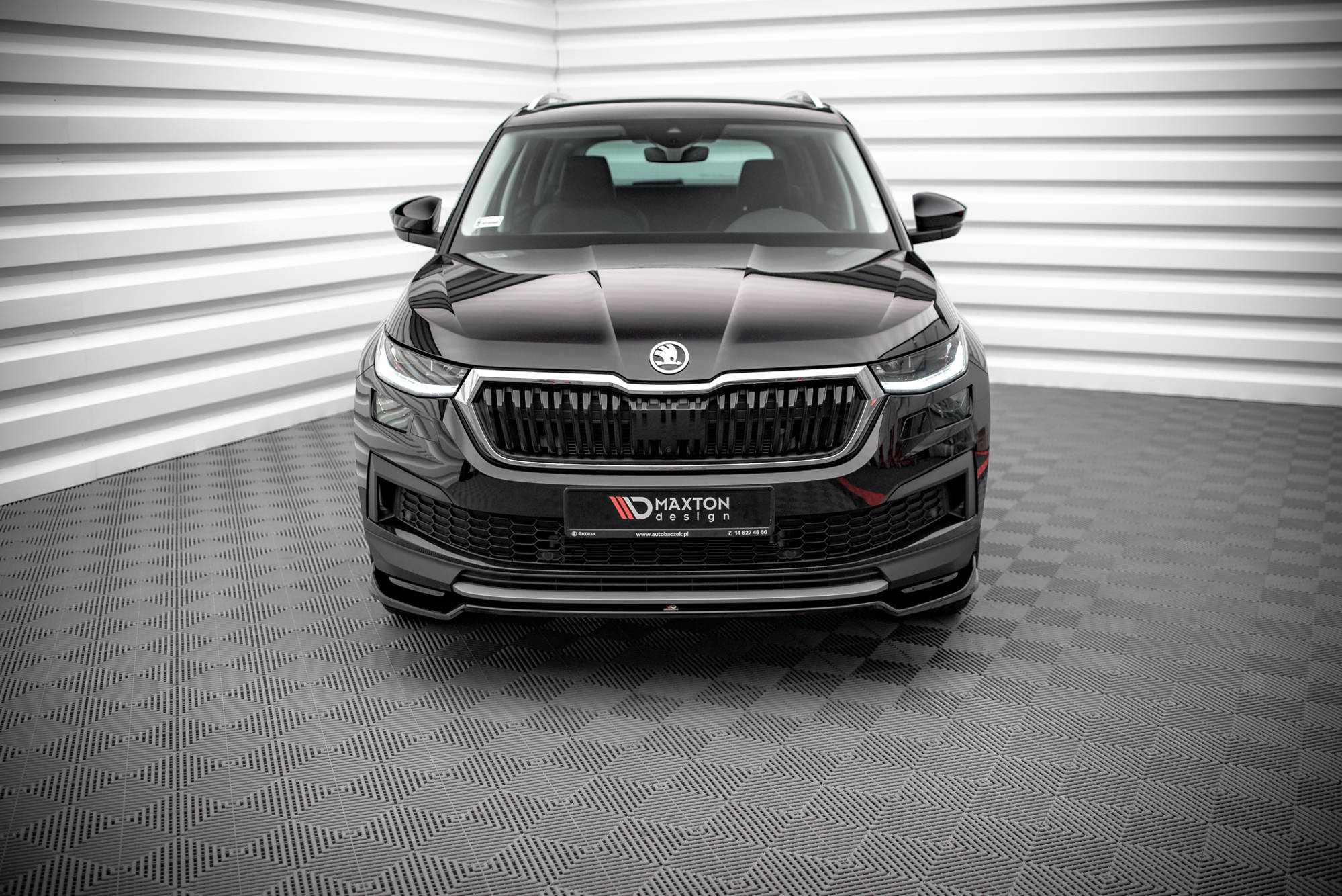 Front Splitter V.2 Skoda Kodiaq Mk1 Facelift - Image 2