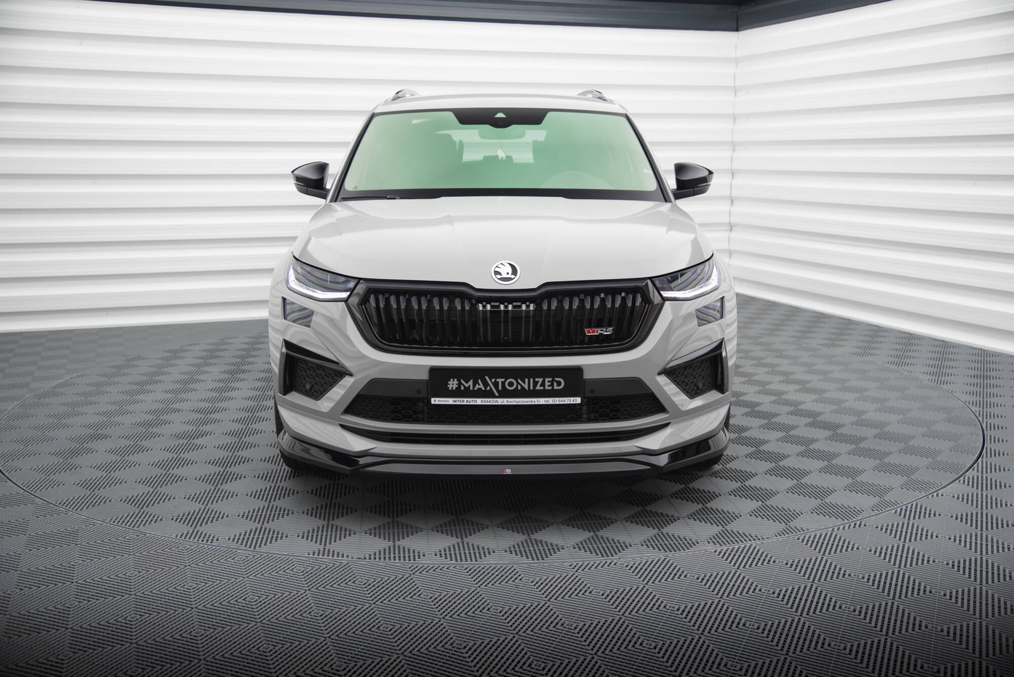 Front Splitter V.2 Skoda Kodiaq RS Mk1 Facelift - Image 2