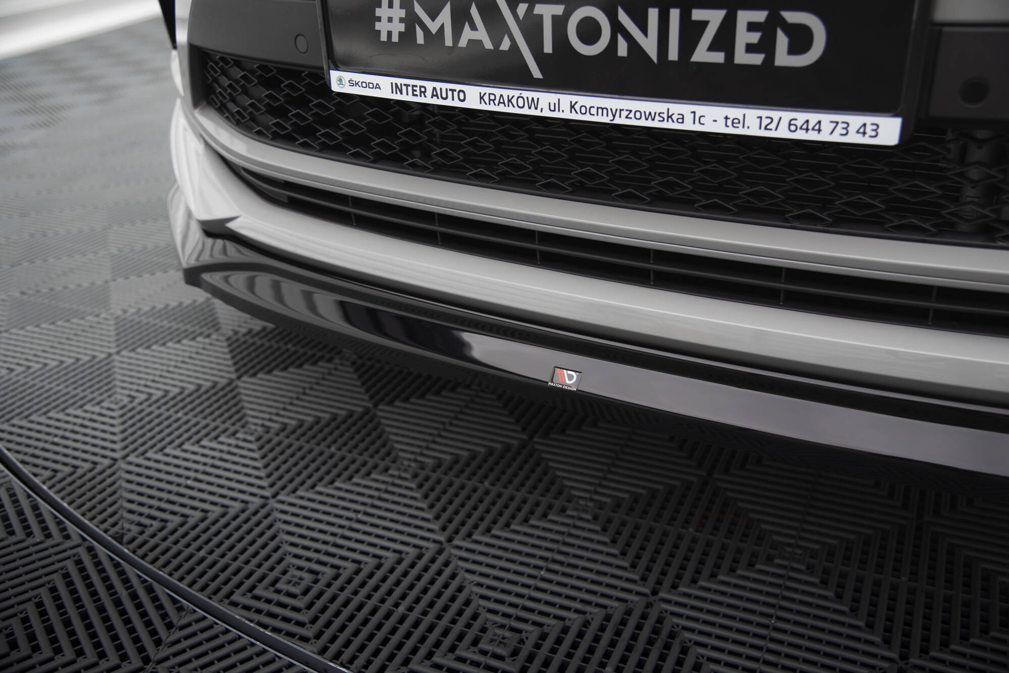 Front Splitter V.2 Skoda Kodiaq RS Mk1 Facelift - Image 3