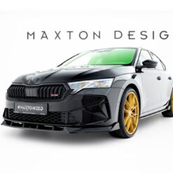 Front Splitter V.2 Skoda Octavia RS Liftback / Combi Mk4 Facelift