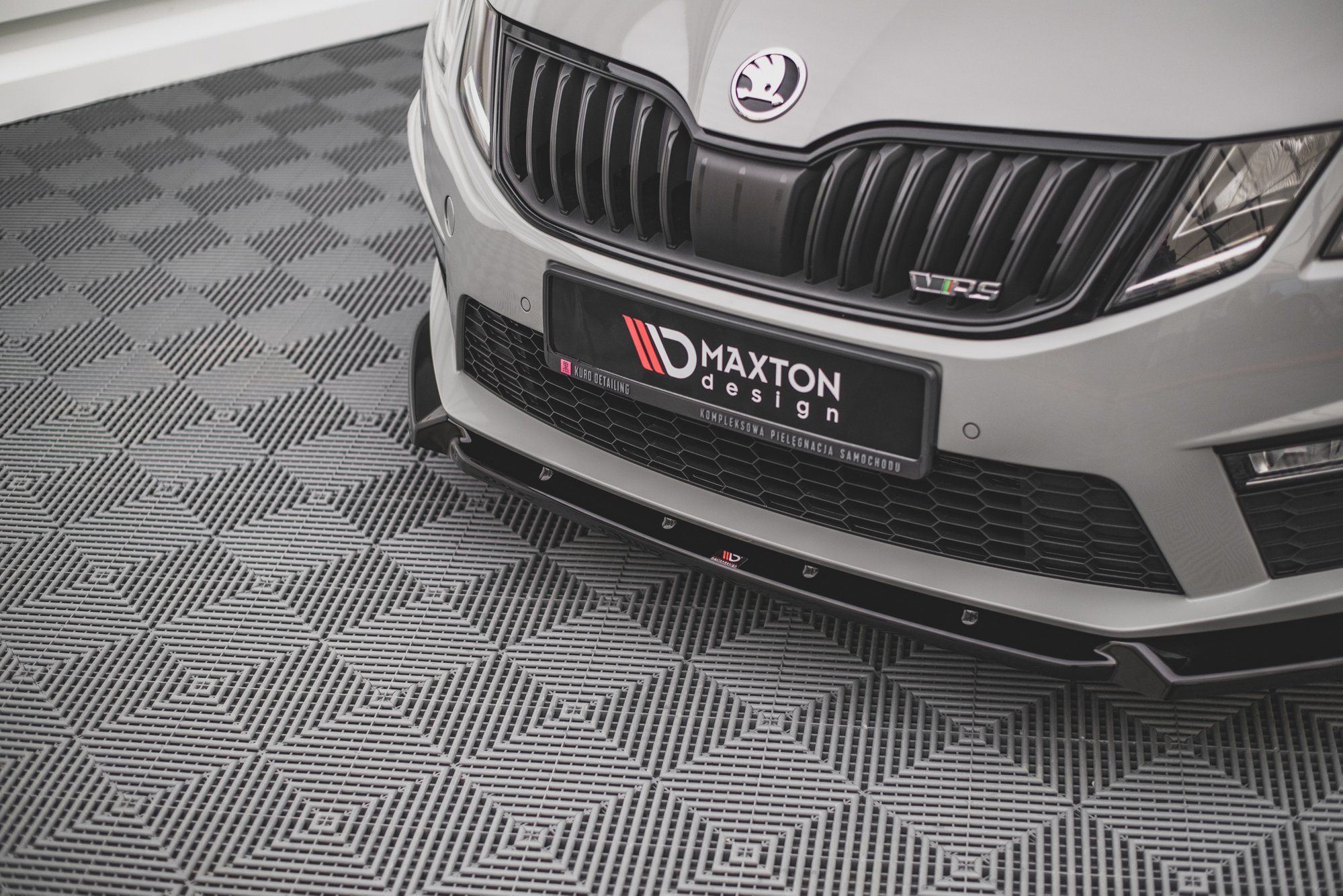 Front Splitter V.2 Skoda Octavia RS Mk3 Facelift - Image 3