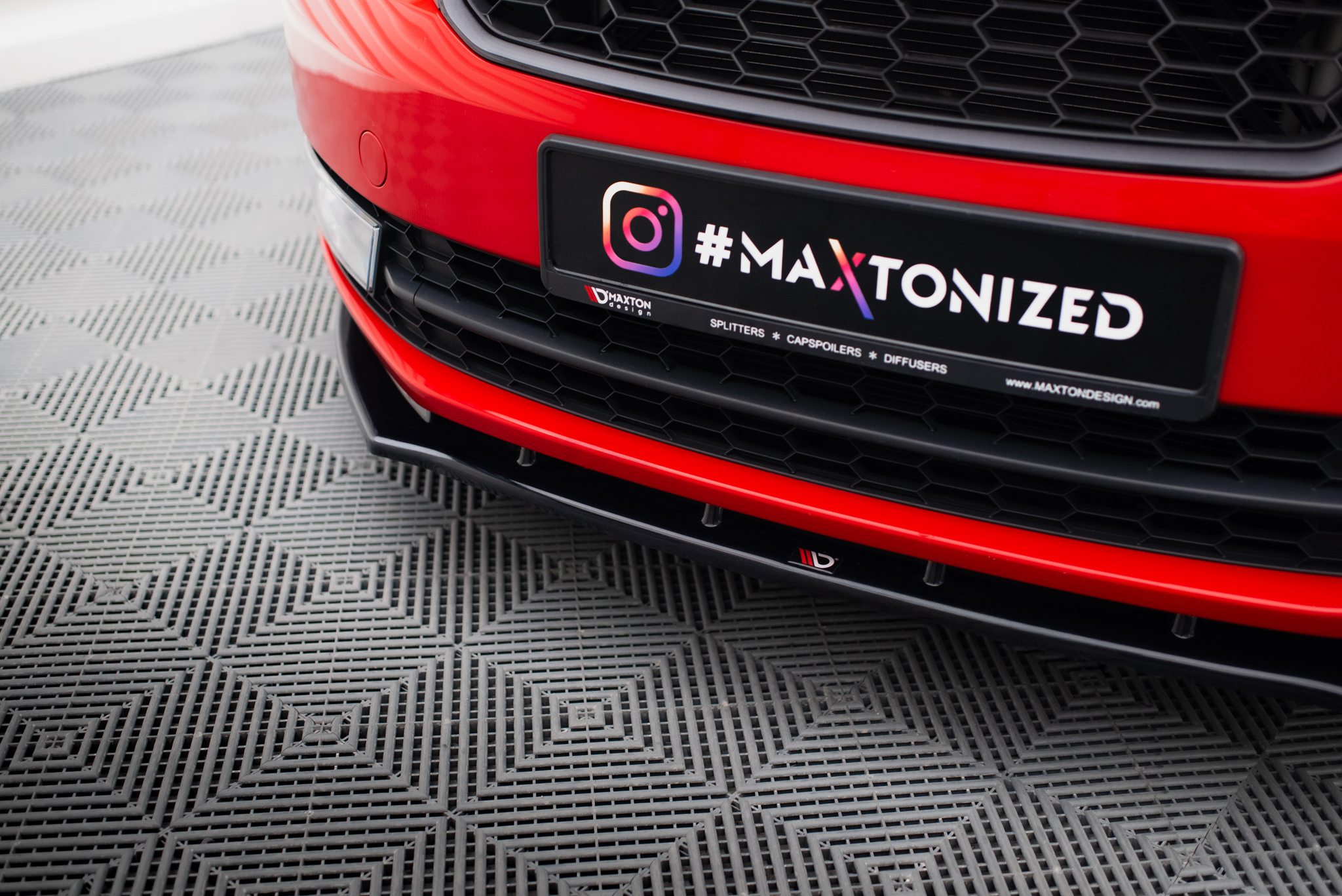 Front Splitter V.2 Skoda Rapid - Image 3