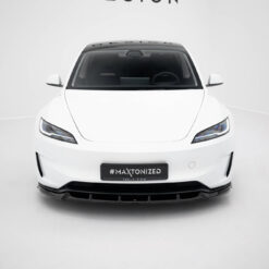 Alternative view of Front Splitter V.2 Tesla Model 3 Performance Mk1 Facelift
