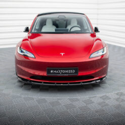 Alternative view of Front Splitter  V.2 Tesla Model 3 Project Highland(Facelift)