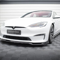 Front Splitter V.2 Tesla Model S Plaid Mk1 Facelift