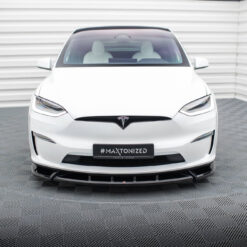 Alternative view of Front Splitter V.2 Tesla Model X Mk1 Facelift