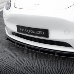 Alternative view of Front Splitter V.2 Tesla Model Y