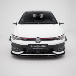 Alternative view of Front Splitter V.2 Volkswagen Golf GTI / GTE / R-Line Mk8 Facelift