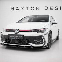 Front Splitter V.2 Volkswagen Golf GTI / GTE / R-Line Mk8 Facelift