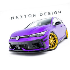 Front Splitter V.2 Volkswagen Golf R Hatchback Mk8 Facelift