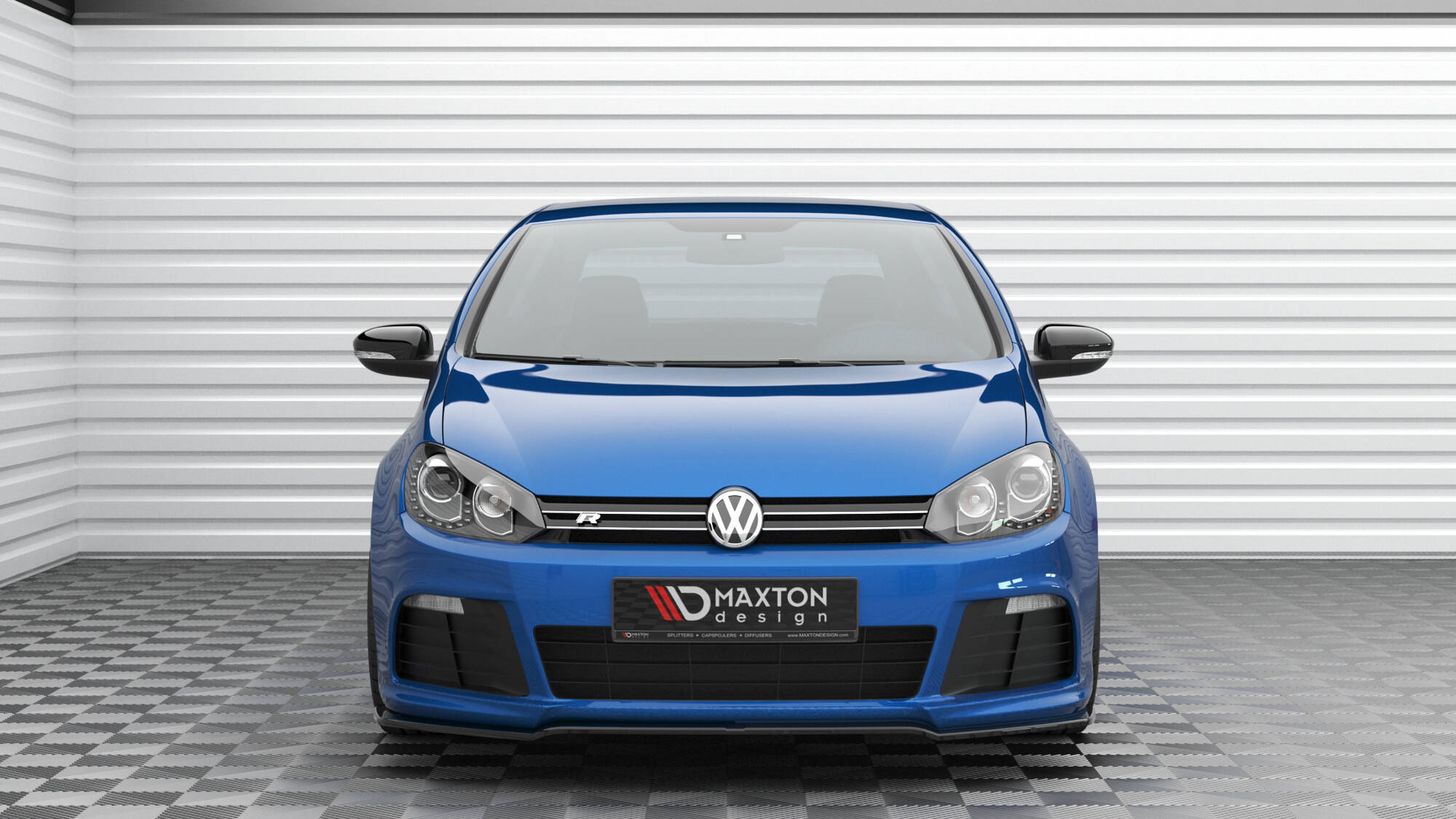 Front Splitter V.2 Volkswagen Golf R Mk6 - Image 2