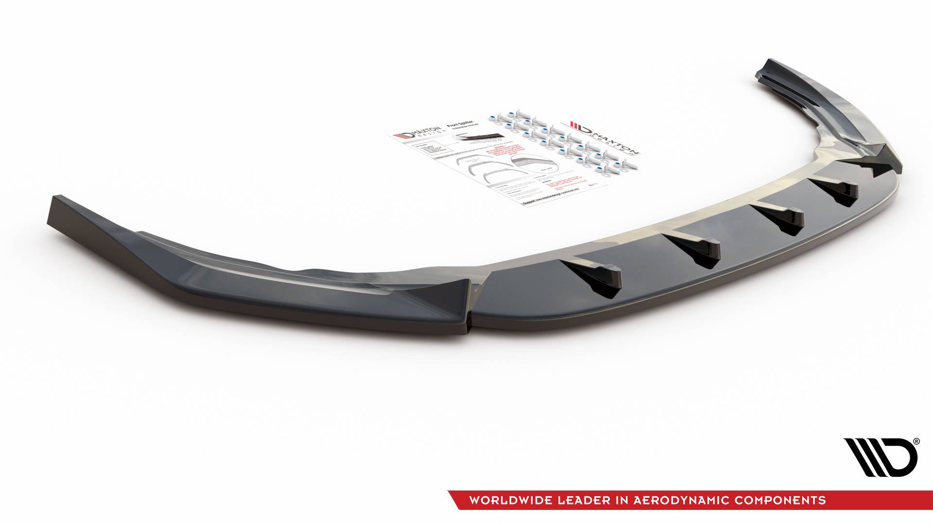 Front Splitter V.2 Volkswagen Golf R Mk8 - Image 4