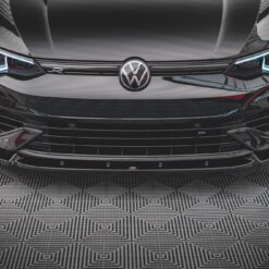 Alternative view of Front Splitter V.2 Volkswagen Golf R Mk8