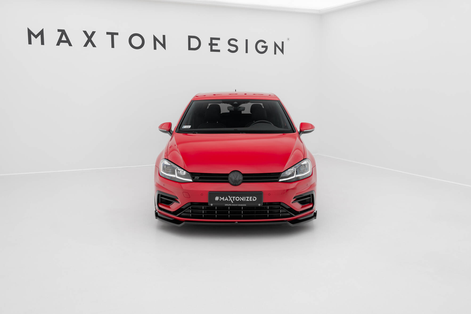 Front Splitter V.2 Volkswagen Golf R / R-Line Mk7 Facelift - Image 2
