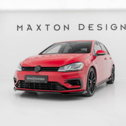 Front Splitter V.2 Volkswagen Golf R / R-Line Mk7 Facelift