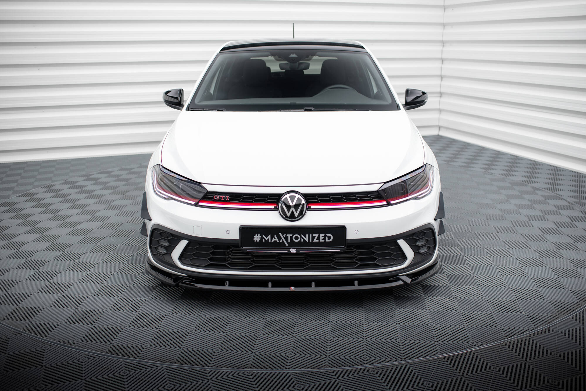 Front Splitter V.2 Volkswagen Polo GTI Mk6 Facelift - Image 2