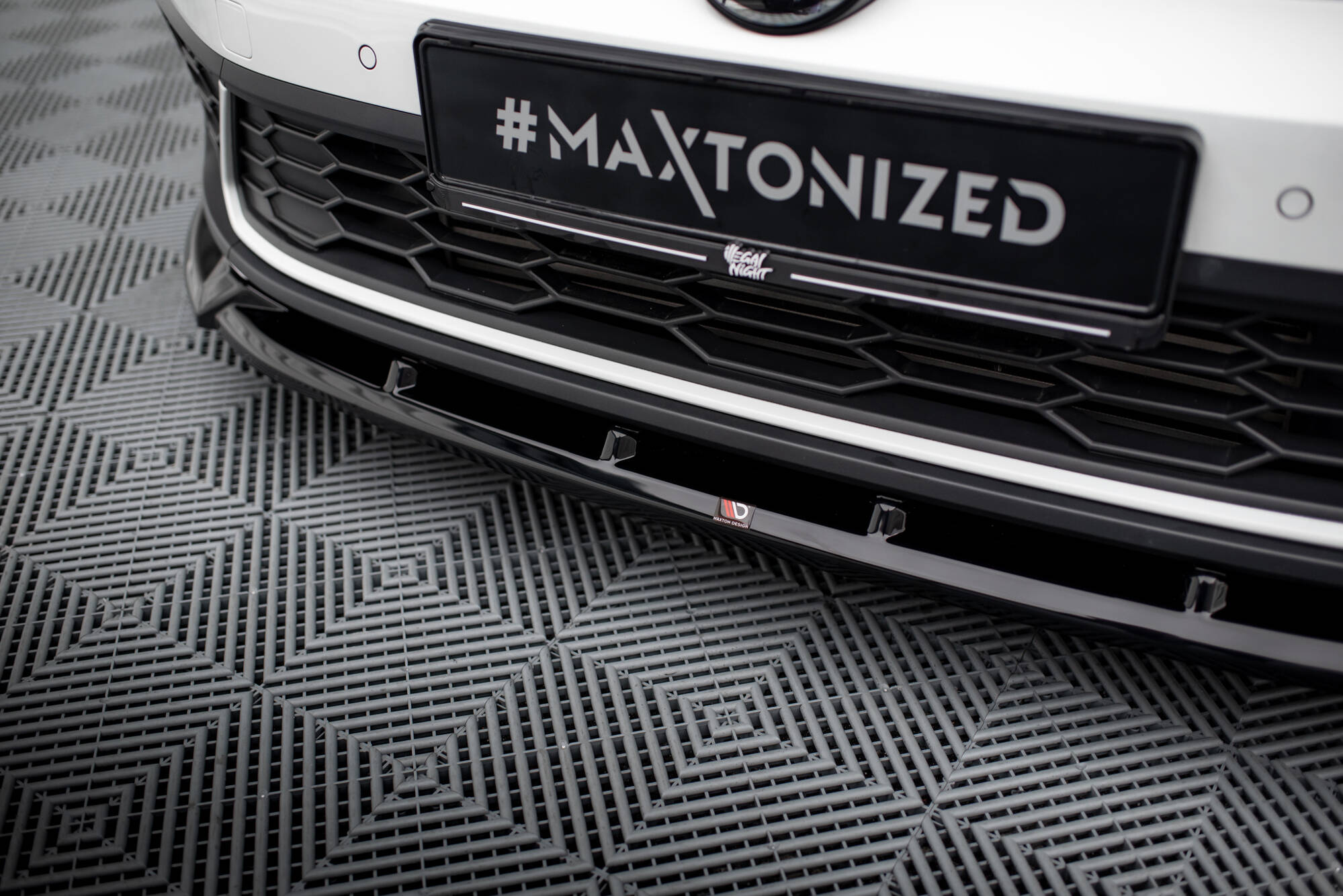 Front Splitter V.2 Volkswagen Polo GTI Mk6 Facelift - Image 3