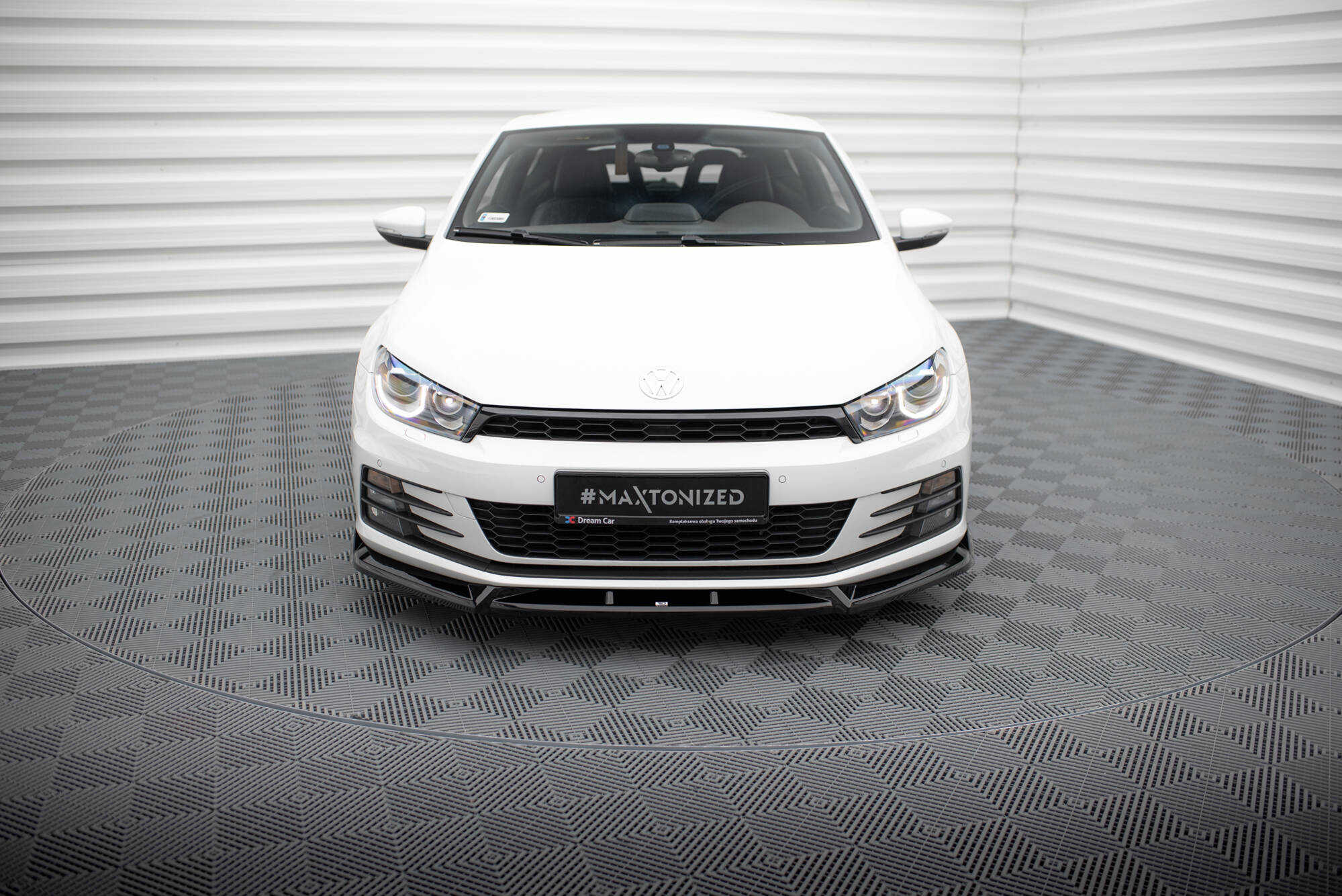 Front Splitter V.2 Volkswagen Scirocco Mk3 Facelift - Image 2