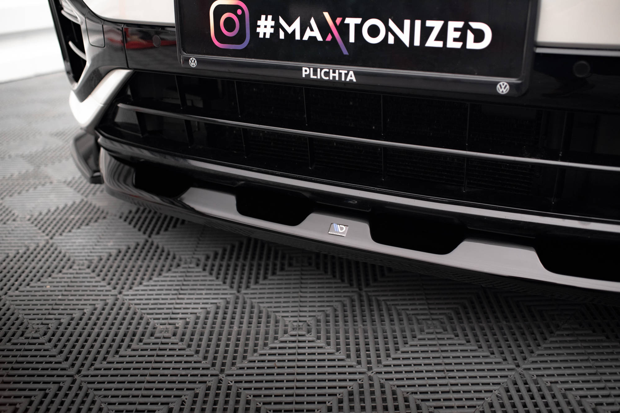 Front Splitter V.2 Volkswagen T-Roc R / R-Line Mk1 Facelift - Image 3