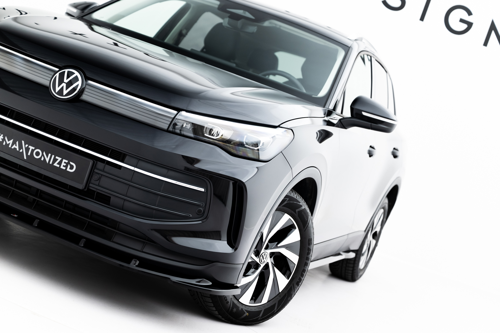 Front Splitter V.2 Volkswagen Tiguan Mk3 - Image 2