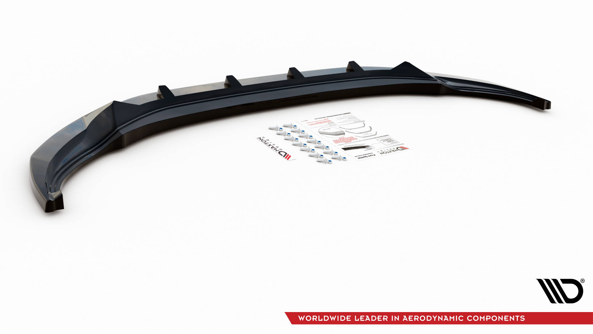 Front Splitter V.2 Volkswagen Tiguan R / R-Line Mk2 Facelift - Image 4