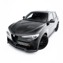 Alternative view of Front Splitter V.3 Alfa Romeo Stelvio Mk1