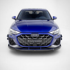 Alternative view of Front Splitter V.3 Audi A3 S-Line Sedan / S3 Sedan 8Y Facelift