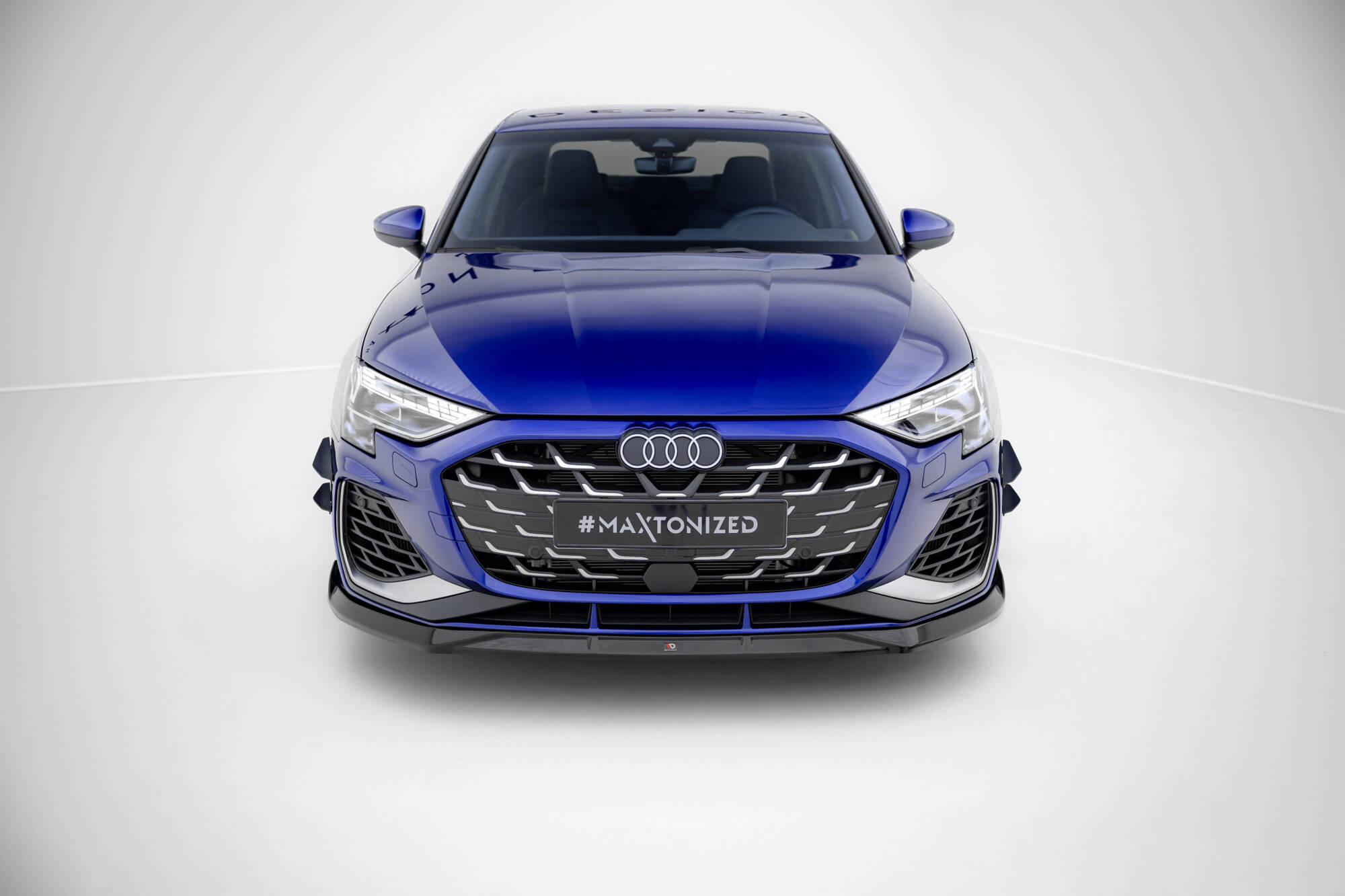 Front Splitter V.3 Audi A3 S-Line Sedan / S3 Sedan 8Y Facelift - Image 2