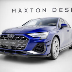 Front Splitter V.3 Audi A3 S-Line Sedan / S3 Sedan 8Y Facelift