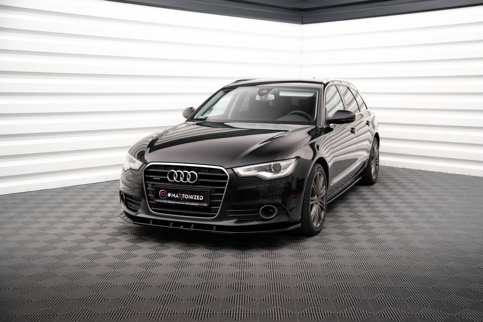 Front Splitter V.3 Audi A6 C7 - Image 2