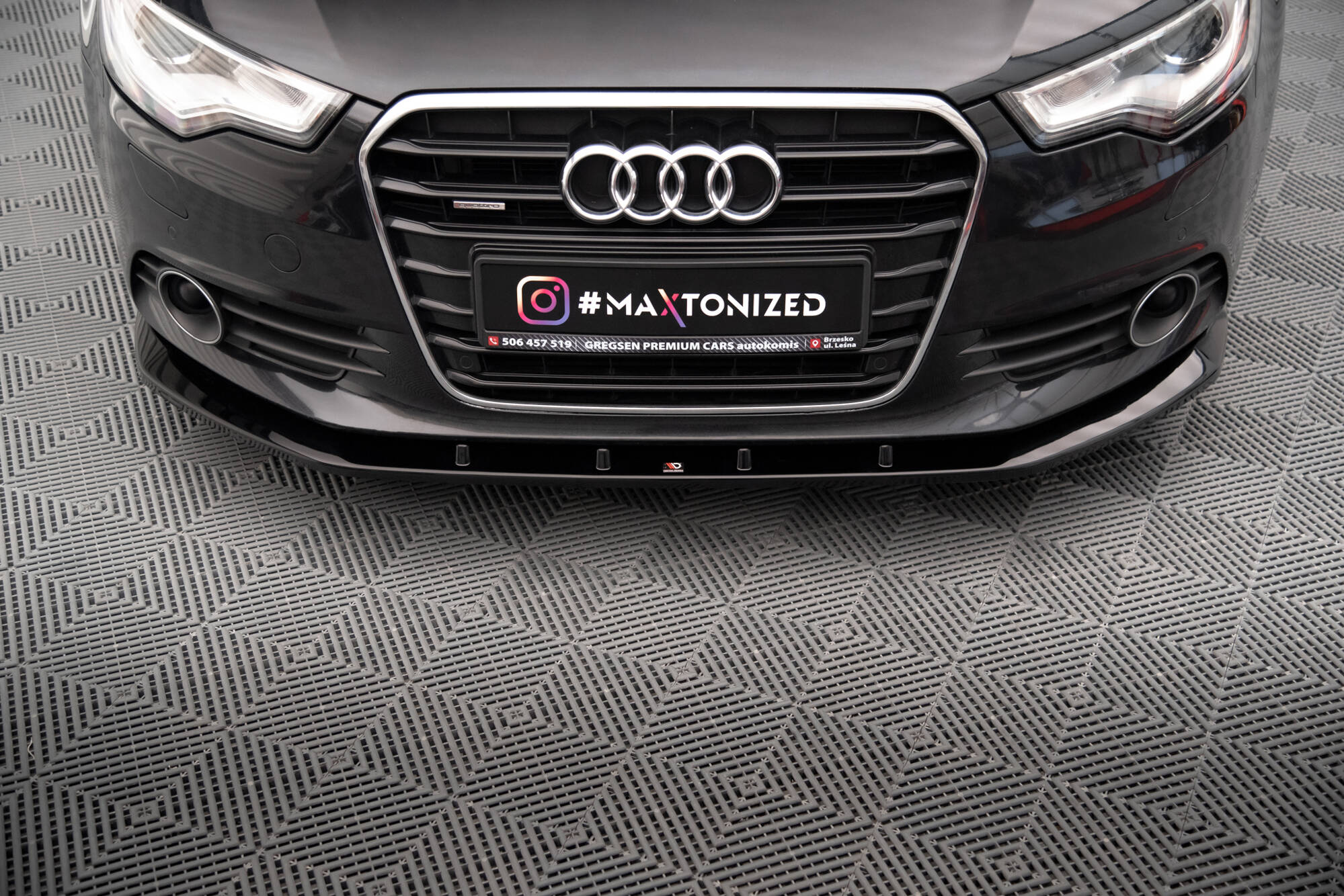 Front Splitter V.3 Audi A6 C7 - Image 3