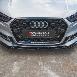 Alternative view of Front Splitter V.3 Audi S3 / A3 S-Line 8V FL Sedan