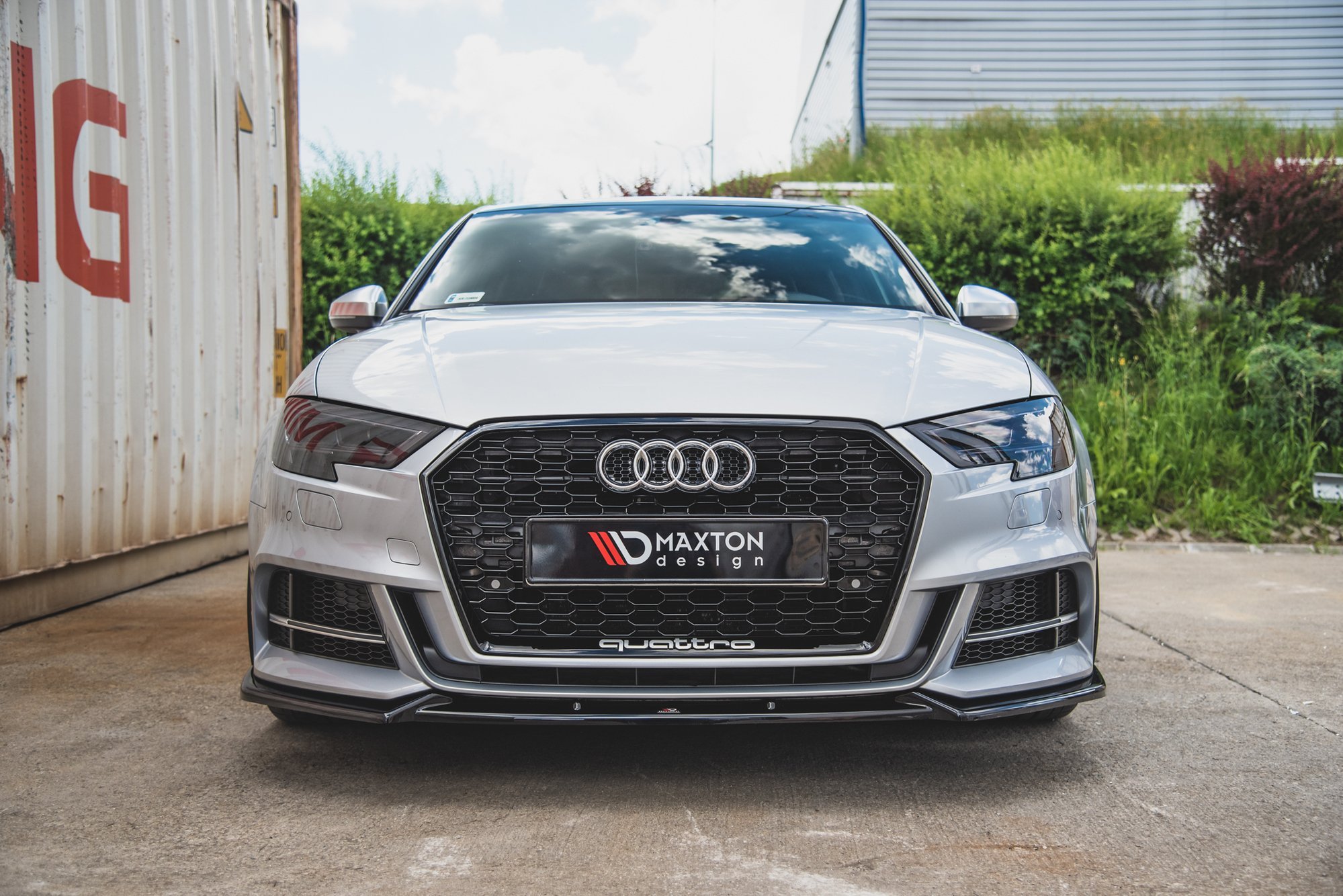 Front Splitter V.3 Audi S3 / A3 S-Line 8V FL Sedan - Image 3