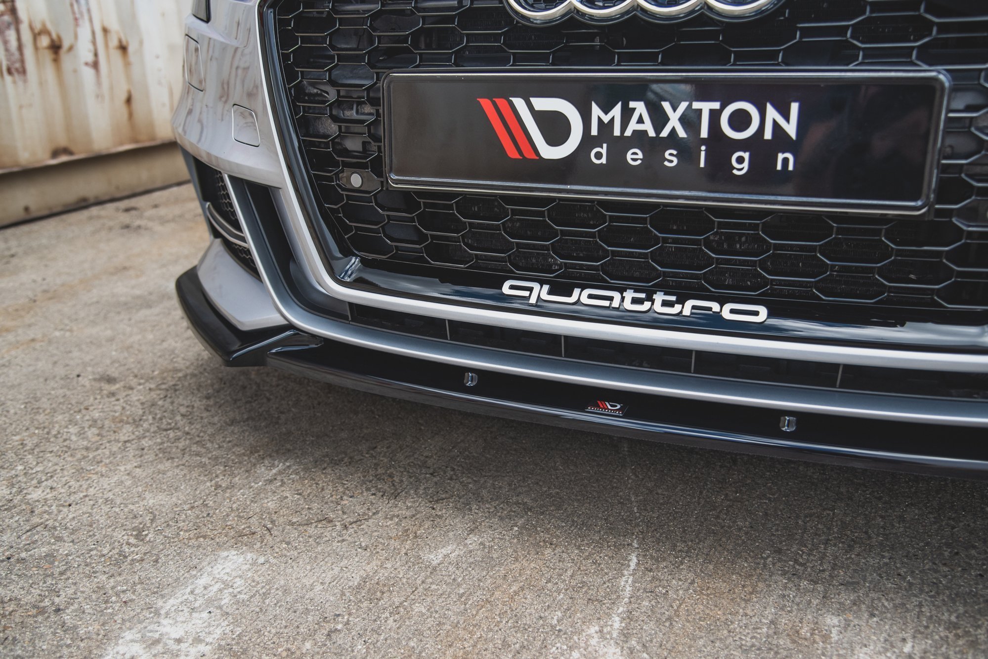 Front Splitter V.3 Audi S3 / A3 S-Line 8V FL Sedan - Image 4