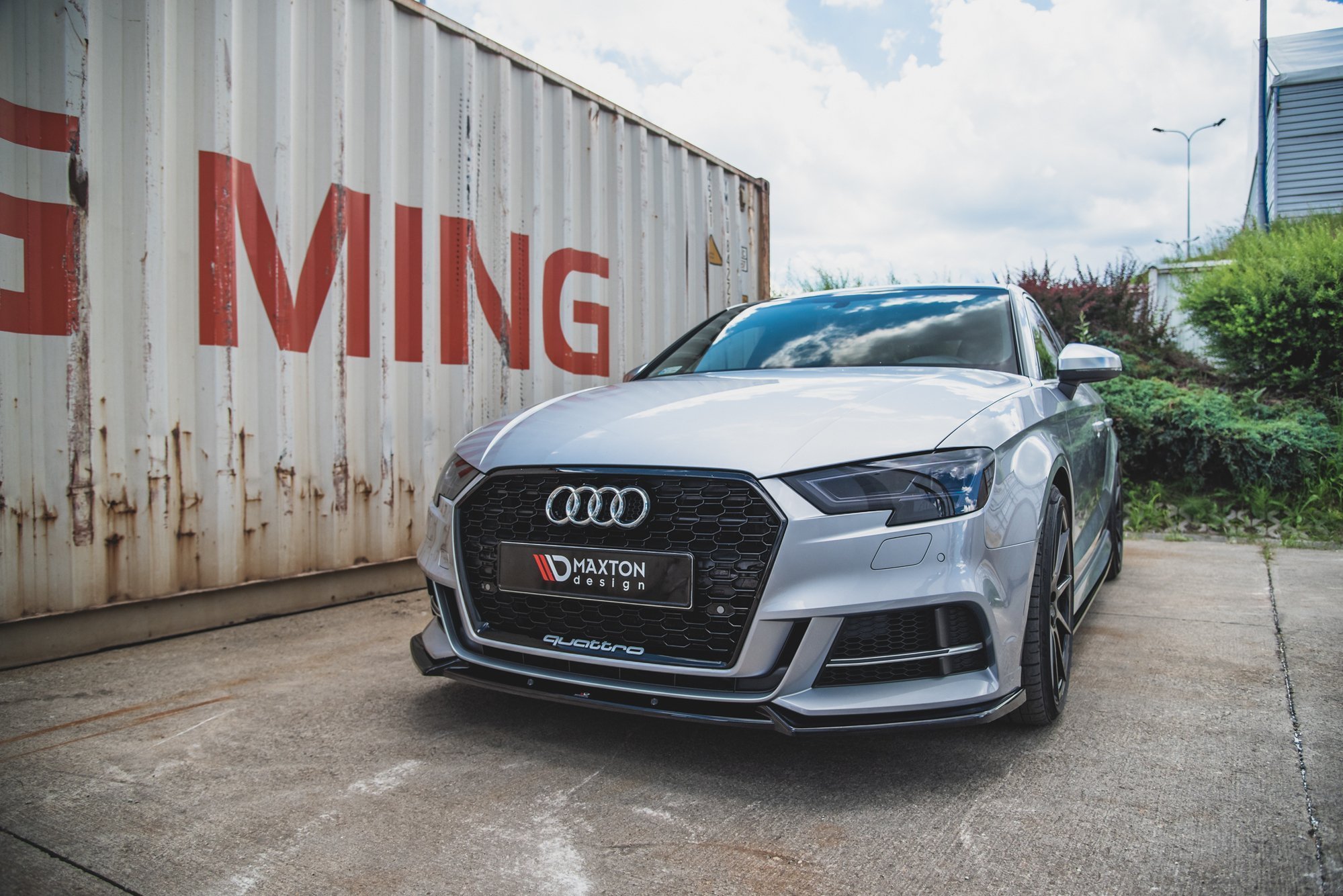 Front Splitter V.3 Audi S3 / A3 S-Line 8V FL Sedan - Image 5