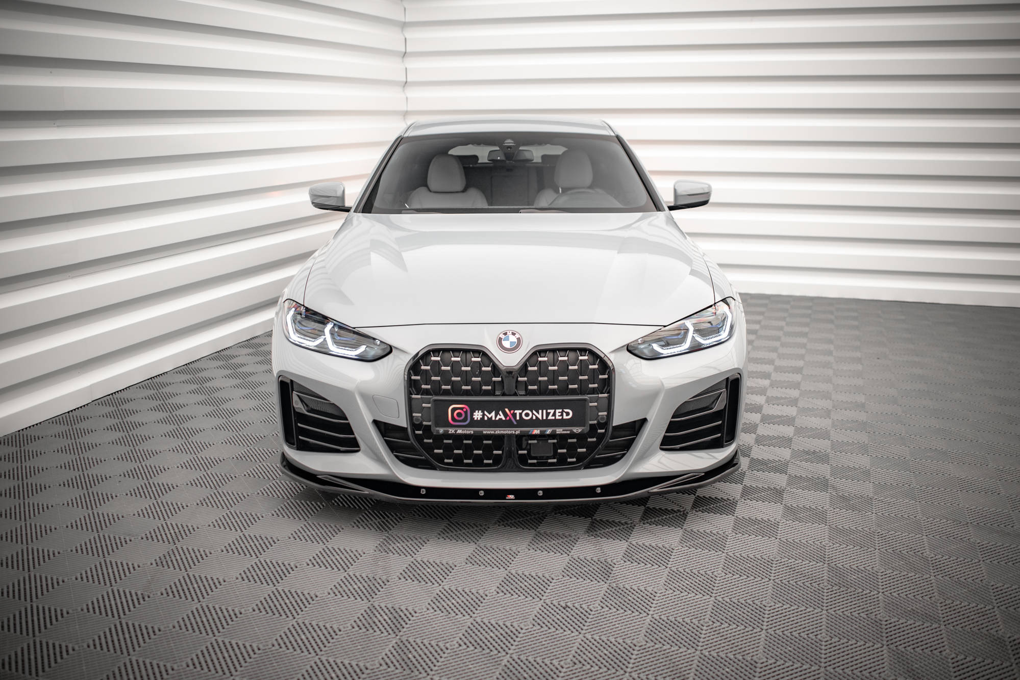 Front Splitter V.3 BMW 4 / i4 Gran Coupe M-Pack / M440i G26 - Image 2
