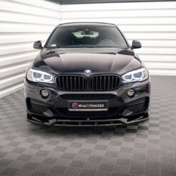 Alternative view of Front Splitter V.3 BMW X6 M-Pack F16