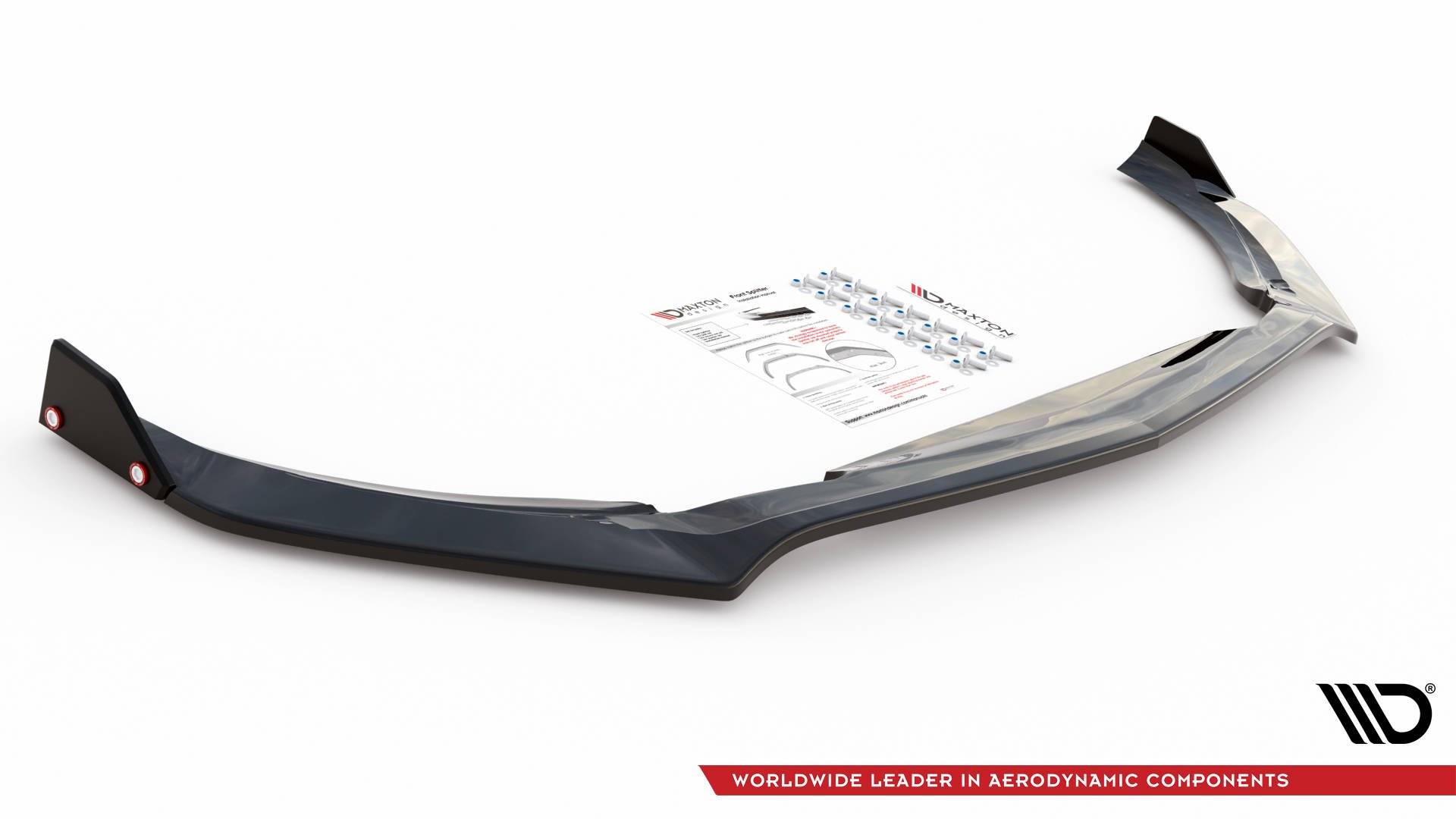 Front Splitter V.3 + Flaps Mercedes-AMG A 45 S Aero Pack W177 - Image 3
