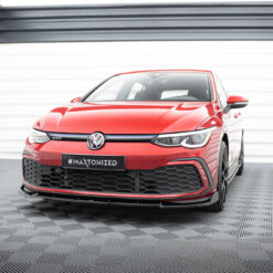 Front Splitter V.3 + Flaps Volkswagen Golf GTI / GTE / GTD / R-Line Mk8