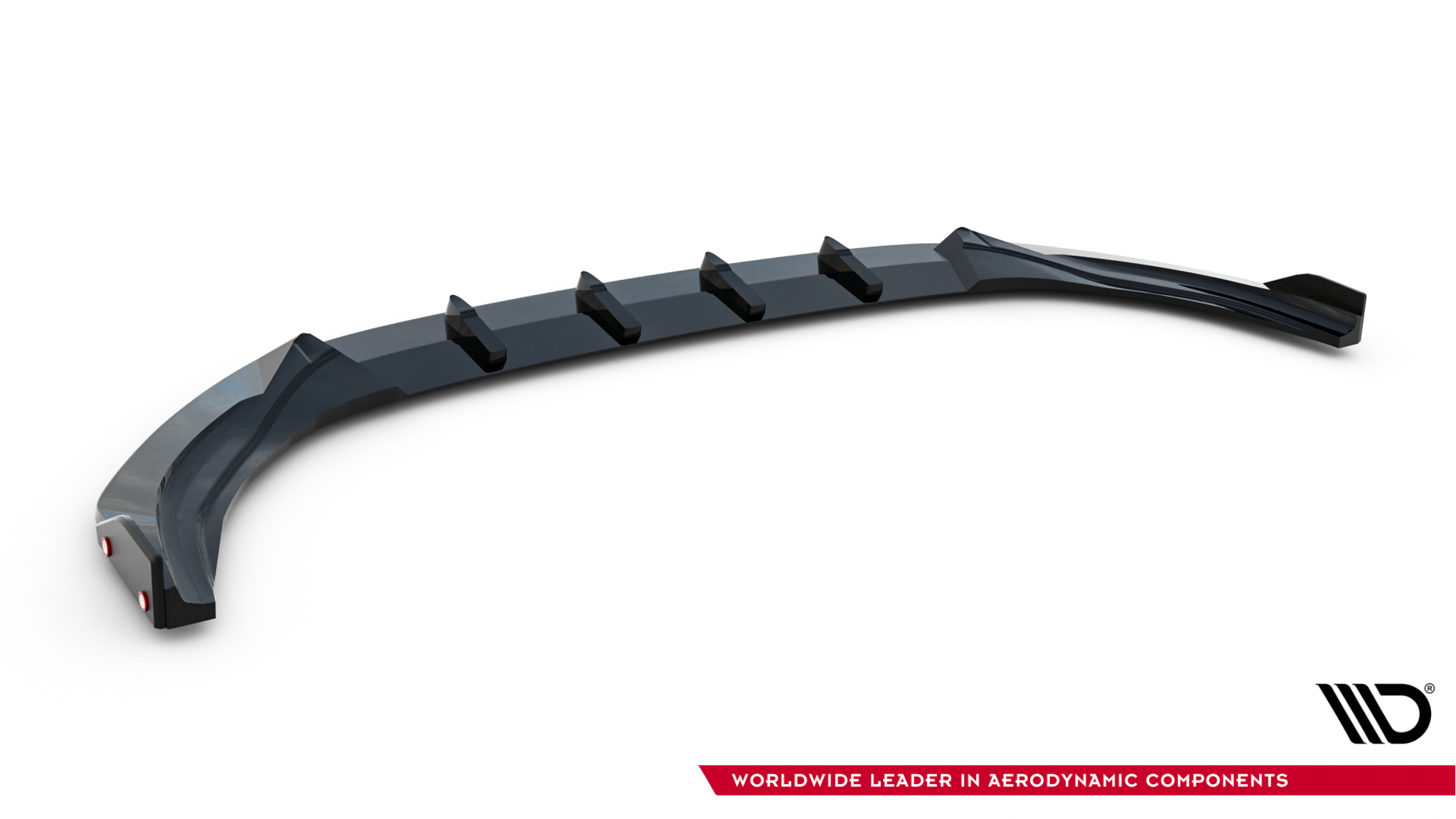 Front Splitter V.3 + Flaps Volkswagen Golf R Hatchback / Variant Mk8 Facelift - Image 6