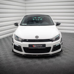 Alternative view of Front Splitter V.3 + Flaps Volkswagen Scirocco R Mk3