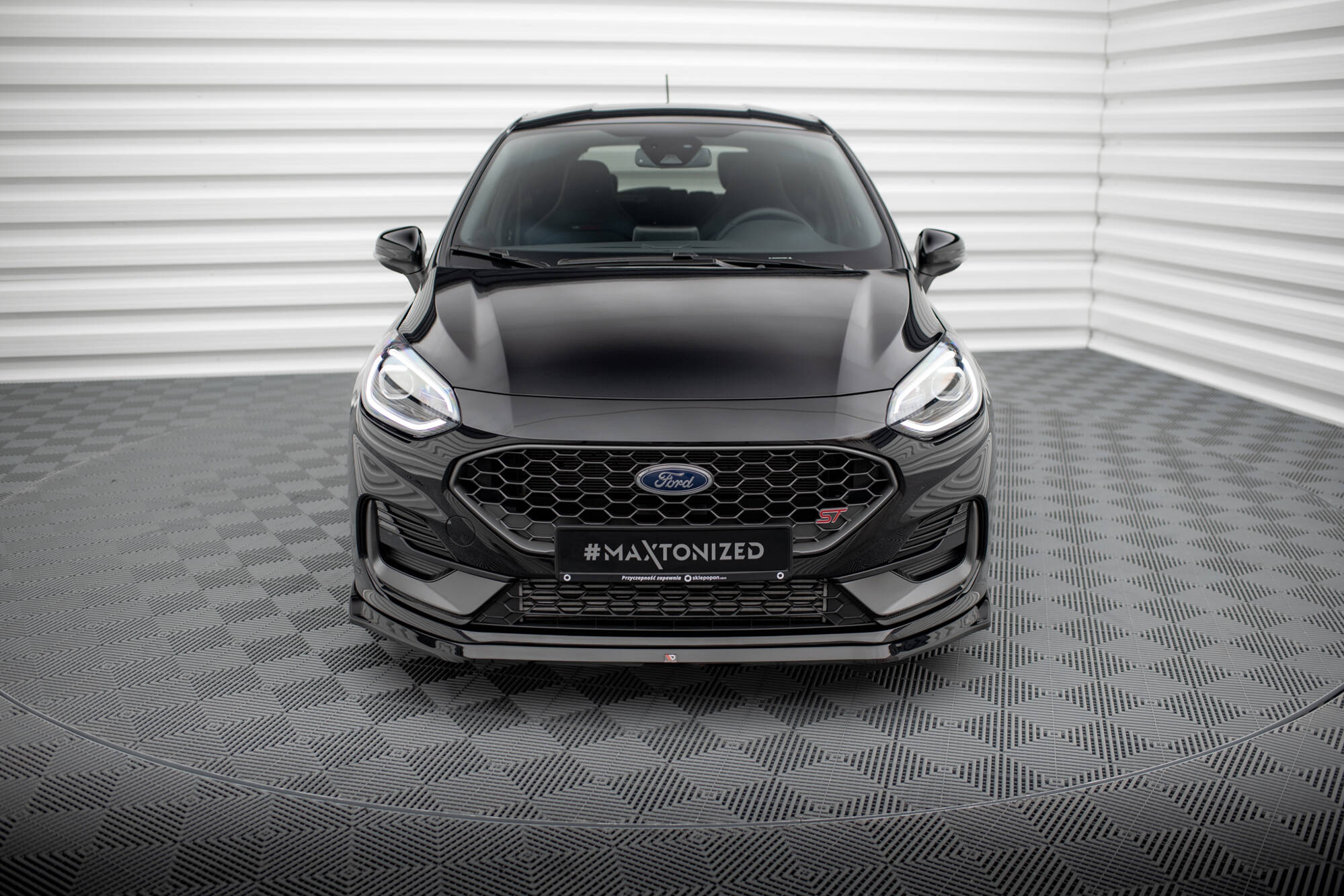 Front Splitter V.3 Ford Fiesta ST / ST-line Mk8 Facelift - Image 2