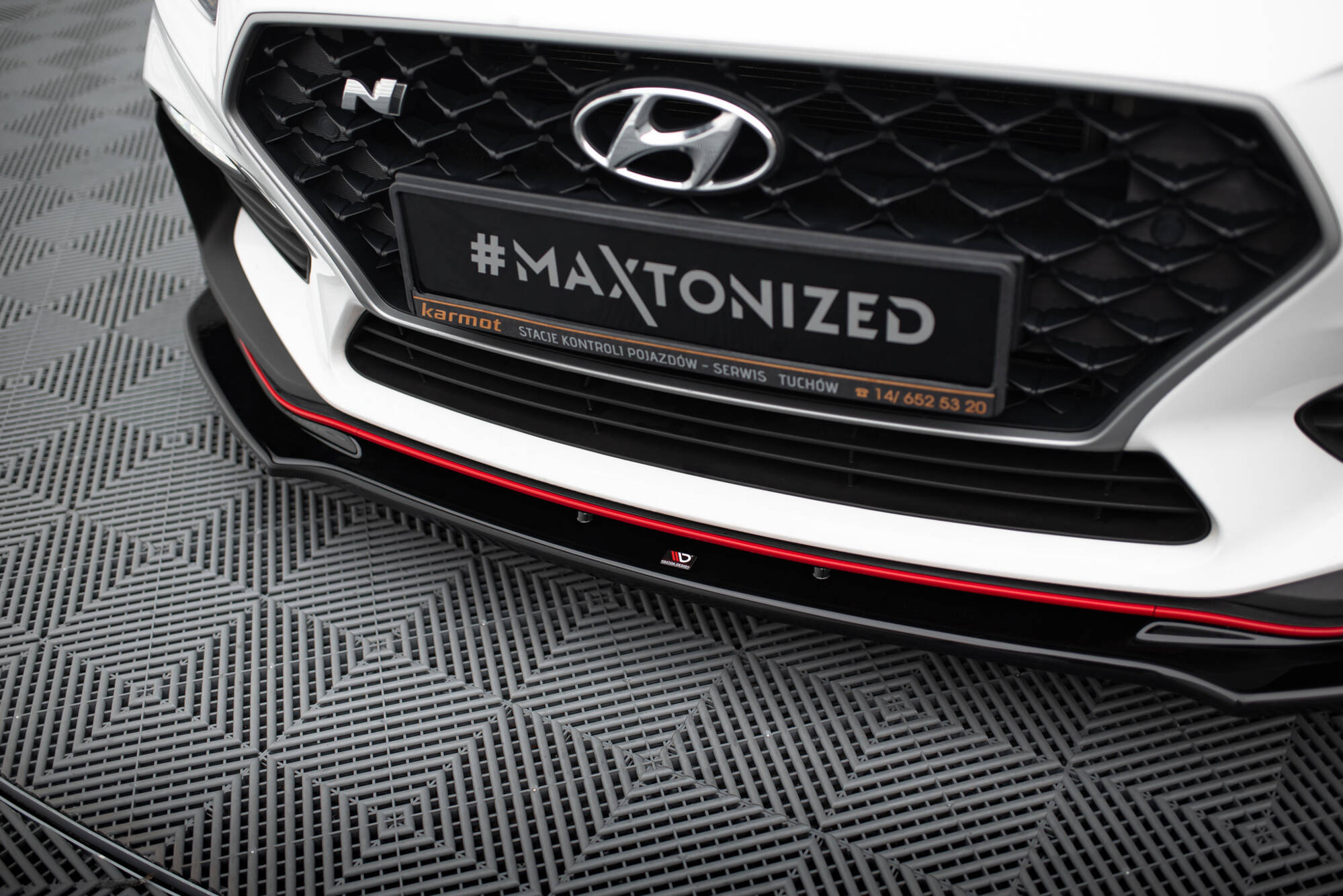 Front Splitter V.3 Hyundai I30 N Mk3 Hatchback/ Fastback - Image 3
